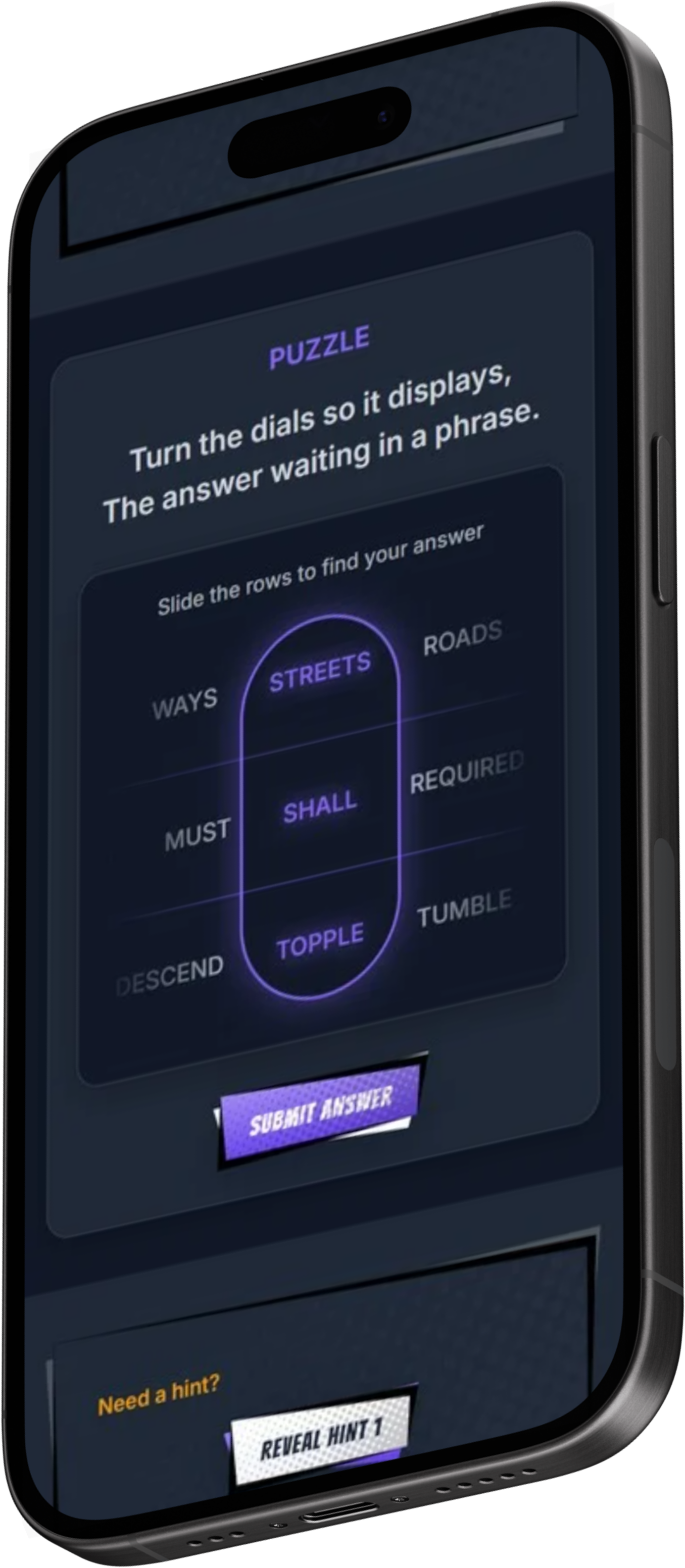Urban Trails app screen 4