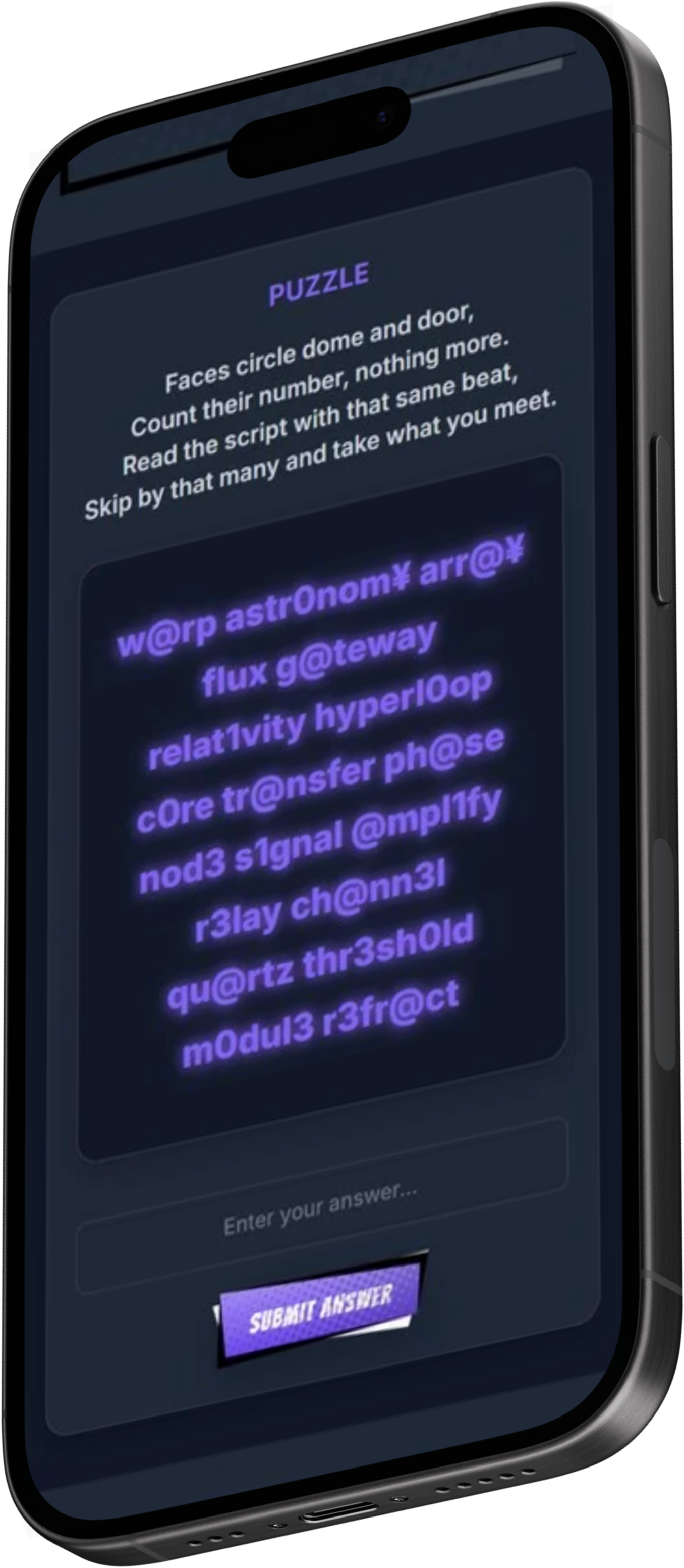 Urban Trails app screen 7