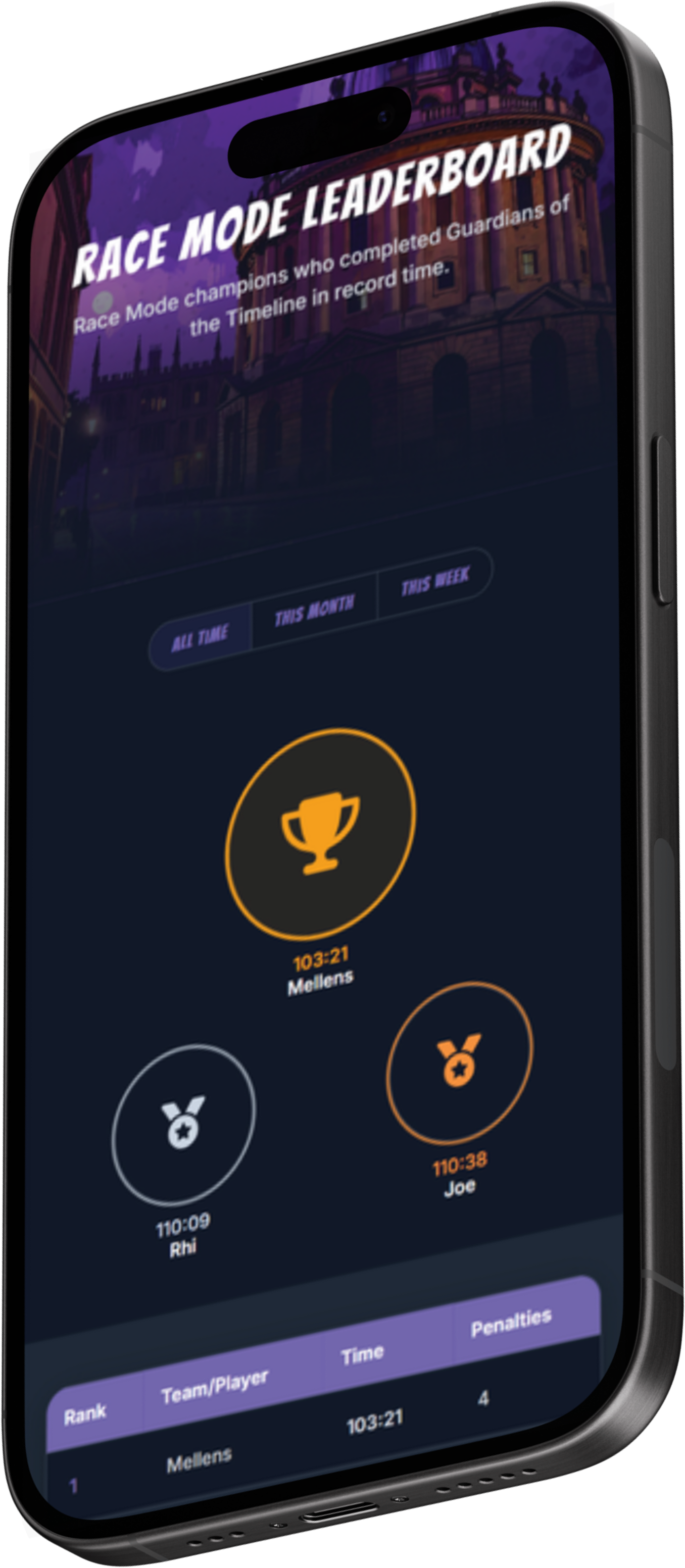 Urban Trails app screen 9